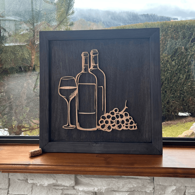 Bouteilles de vin